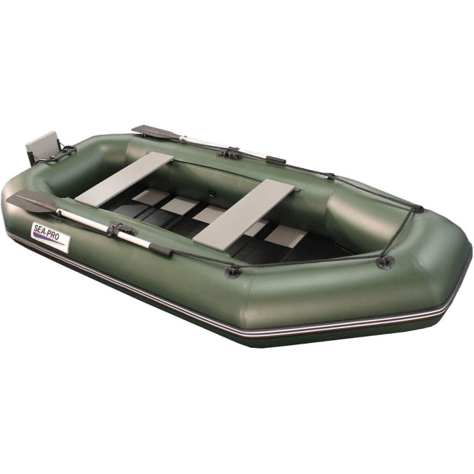 Лодка ПВХ SEA-PRO 230K зеленая
